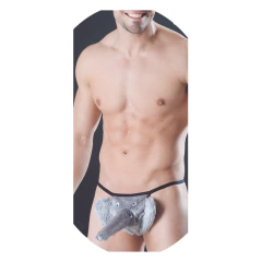 Colaless de elefante con trompita gris en internet