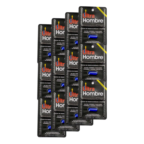 Vigorizante masculino Ultra Hombre x12 - comprar online