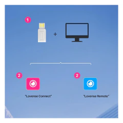 Kit Lovense adaptador bluetooth + Lush 2 - tienda online