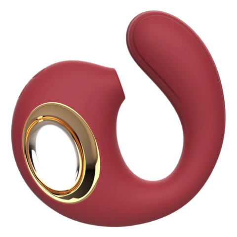 Vibrador y succionador 2 en 1 USB