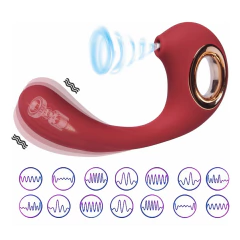 Vibrador y succionador 2 en 1 USB - comprar online