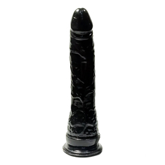 Dildo curvo realista negro 21x3,5 - Bangover Sex Shop en Cordoba juguetes sexuales