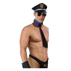 Disfraz de policía sexy 5 piezas