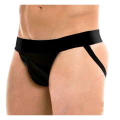 Suspensor negro de eco cuero - comprar online