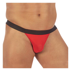 Zunga con transparencia roja elastizada - comprar online