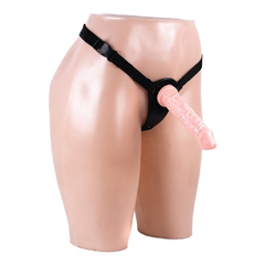 Strap on mediano dildo venoso + arnés