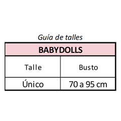 Babydoll + less roja con moños - Bangover Sex Shop en Cordoba juguetes sexuales