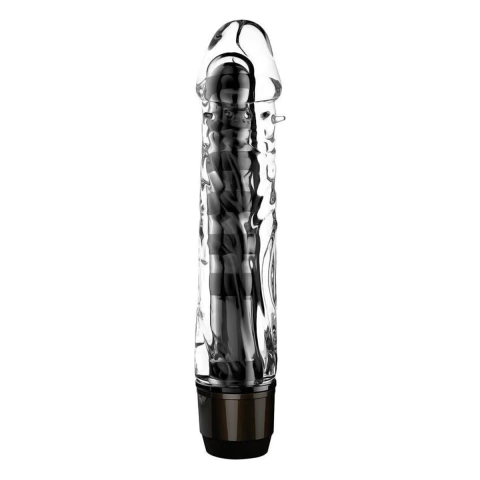 Vibrador funda texturada negra 17x3,8 - comprar online