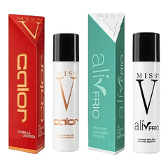 2 Geles lubricantes íntimos efectos calor y frio