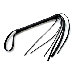 Látigo de cuero con flecos - comprar online