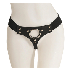 Arnés de cuero elastizado grande 5cm - comprar online