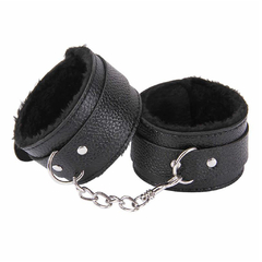 Kit sado x4 piezas de ecocuero negro - tienda online