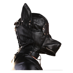 Mascara de perro con antifaz y cierre - comprar online
