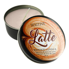 Vela masajes aromática capuchino Latte
