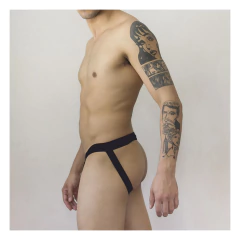 Suspensor brillante negro elastizado en internet