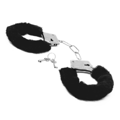 Esposas de metal con peluche y llave - comprar online