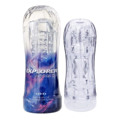 Masturbador transparente Explorer Cup - comprar online