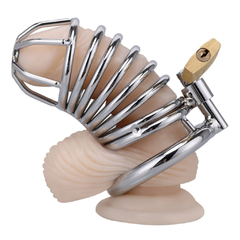 Jaula de castidad con candado Carlos 7cm - comprar online