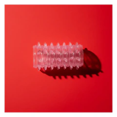 Funda anillo para dedo texturada