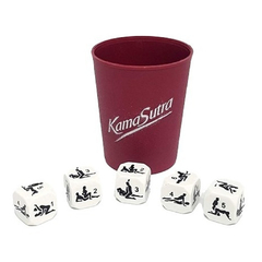 Juego de dados kamasutra generala con posiciones - comprar online