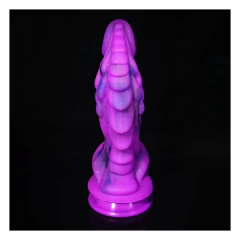 Dildo monster dragón Purple Glitter 22x5 en internet