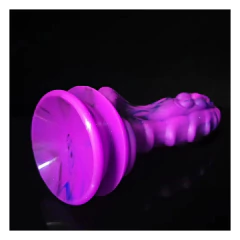 Dildo monster dragón Purple Glitter 22x5 - tienda online
