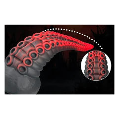 Dildo de tentáculo Hokusai Black 21x6,3 - Bangover Sex Shop en Cordoba juguetes sexuales