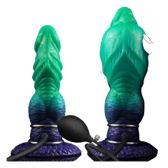 Dildo inflable Alien Verde 19x7,8 - comprar online