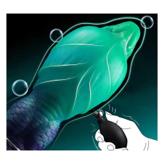 Dildo inflable Alien Verde 19x7,8 - Bangover Sex Shop en Cordoba juguetes sexuales