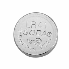 Pila por unidad AG3 LR41 392a alcalina