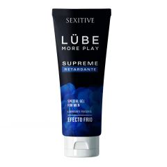 Gel lubricante masculino con efecto frio