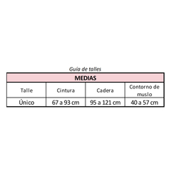 Medias bucaneras anilladas fucsia negro en internet