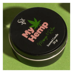 Vela afrodisíaca con CBD y cannabis - Bangover Sex Shop en Cordoba juguetes sexuales