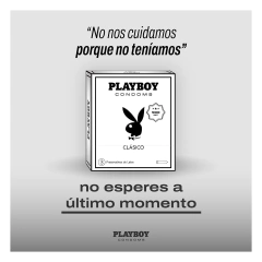 Preservativos clásicos Playboy x9 - Bangover Sex Shop en Cordoba juguetes sexuales