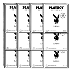 Preservativos x36 clásicos Playboy - comprar online