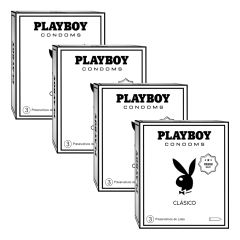 Preservativos clásicos Playboy x12 - comprar online