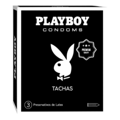 Preservativos con tachas Playboy x3