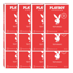Preservativos x36 texturados Playboy - comprar online