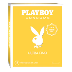 Preservativos ultra finos Playboy x9 - tienda online