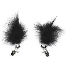 Pezoneras con pinzas regulables y plumas - comprar online