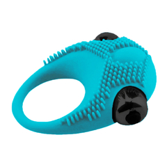 Anillo peneano texturado celeste - comprar online