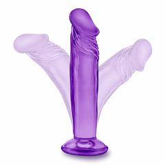 Dildo realista mediano con sopapa - tienda online