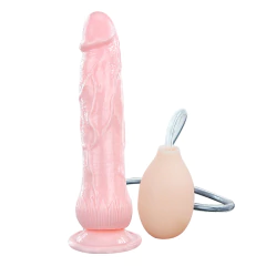 Dildo eyaculador con sopapa Eros 20x4
