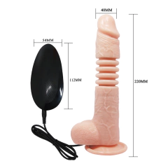 Vibrador rotador sube baja Thunder 22x4 - Bangover Sex Shop en Cordoba juguetes sexuales