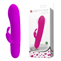 Imagen de Vibrador con estimulador de clítoris