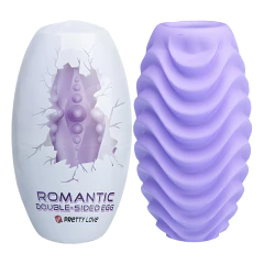 Masturbador con doble textura Romantic - comprar online
