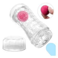 Masturbador transparente Black Hole - comprar online