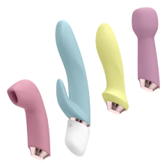 Kit 4 juguetes USB Satisfyer Marvelous