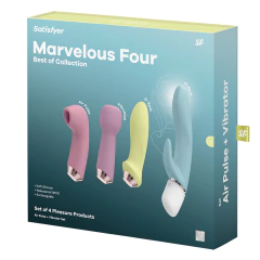 Imagen de Kit 4 juguetes USB Satisfyer Marvelous