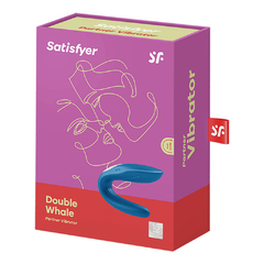 Vibrador parejas Satisfyer Double Whale - tienda online